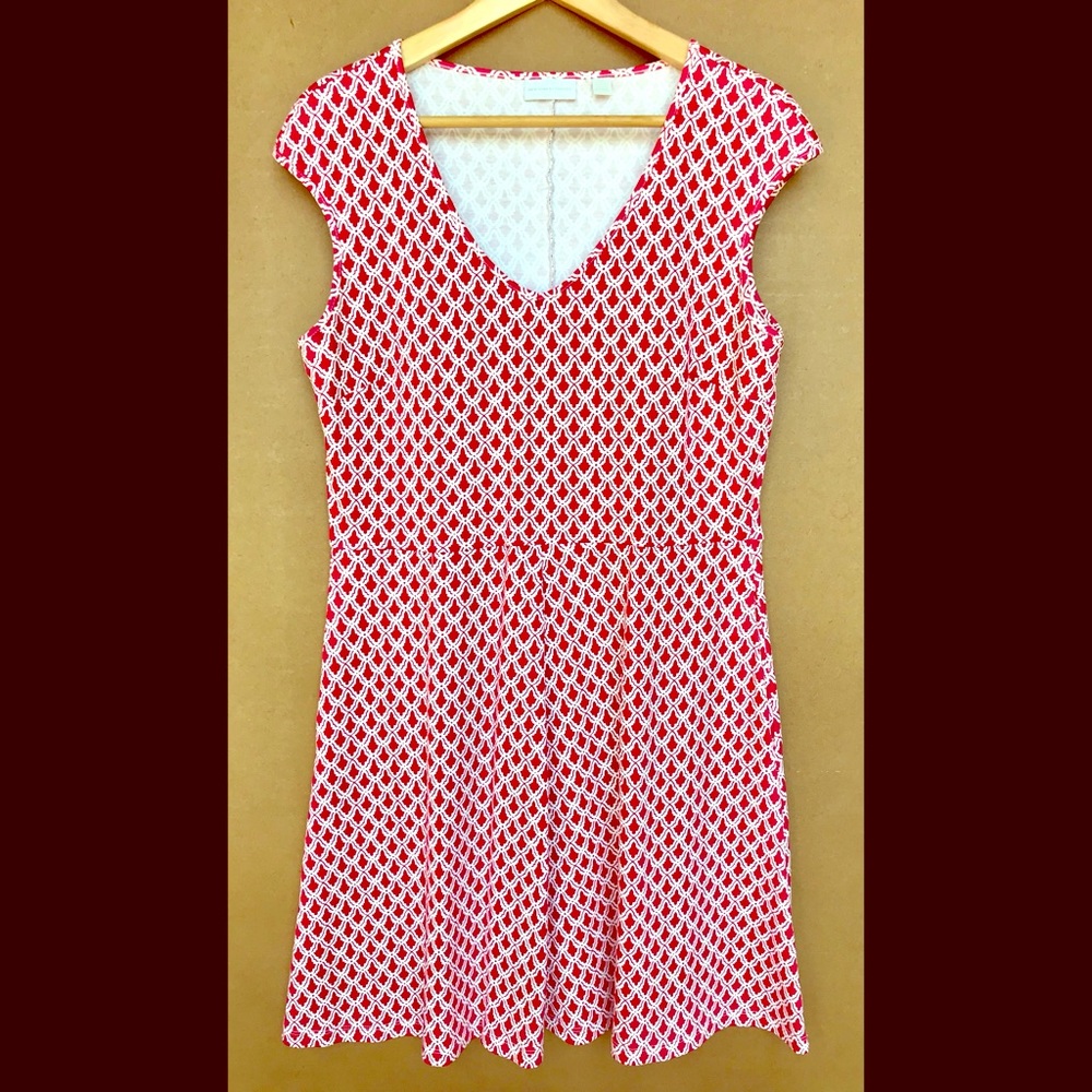 Red Patterned Sundress
